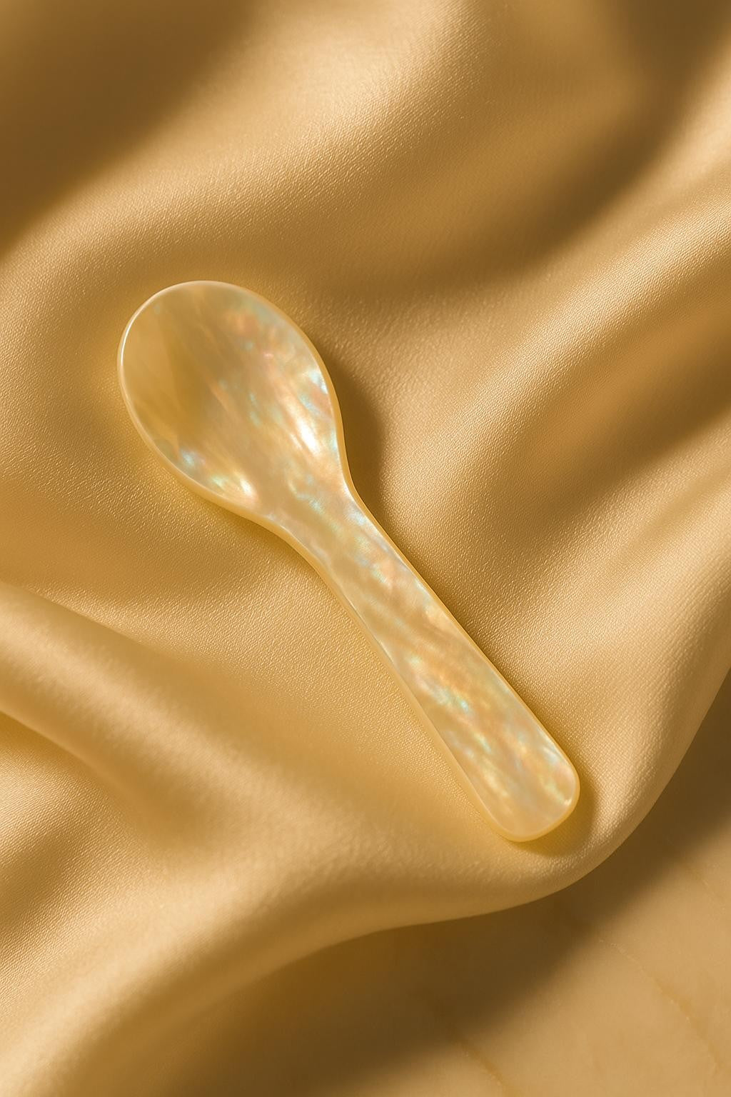 Cuillère à caviar en nacre (7cm - Pack de 10)